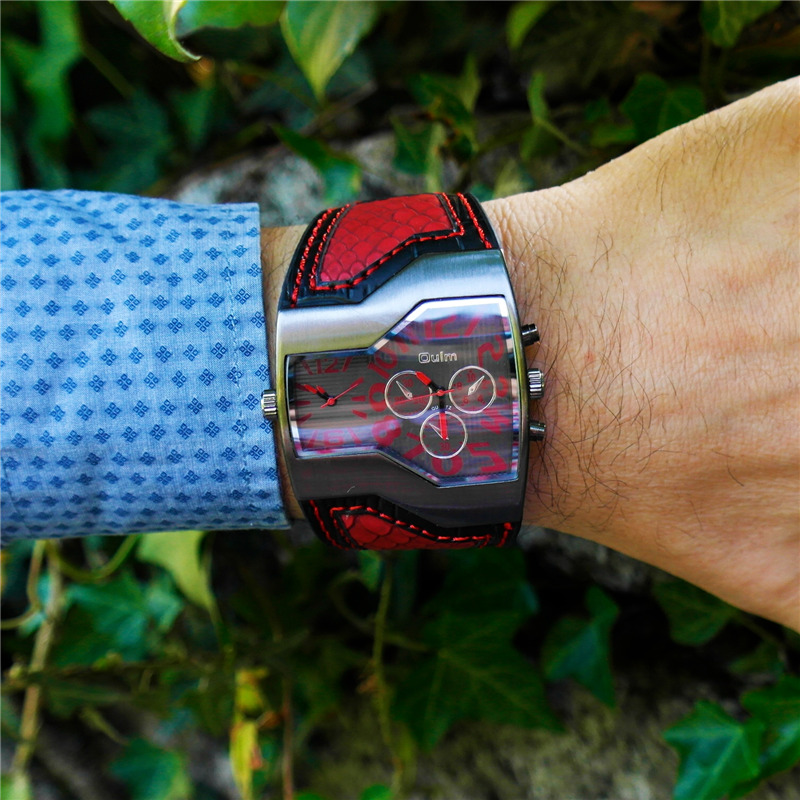 Outdoor Sport Brand - Oulm HP1220 Quartz Watch Male Outdoor