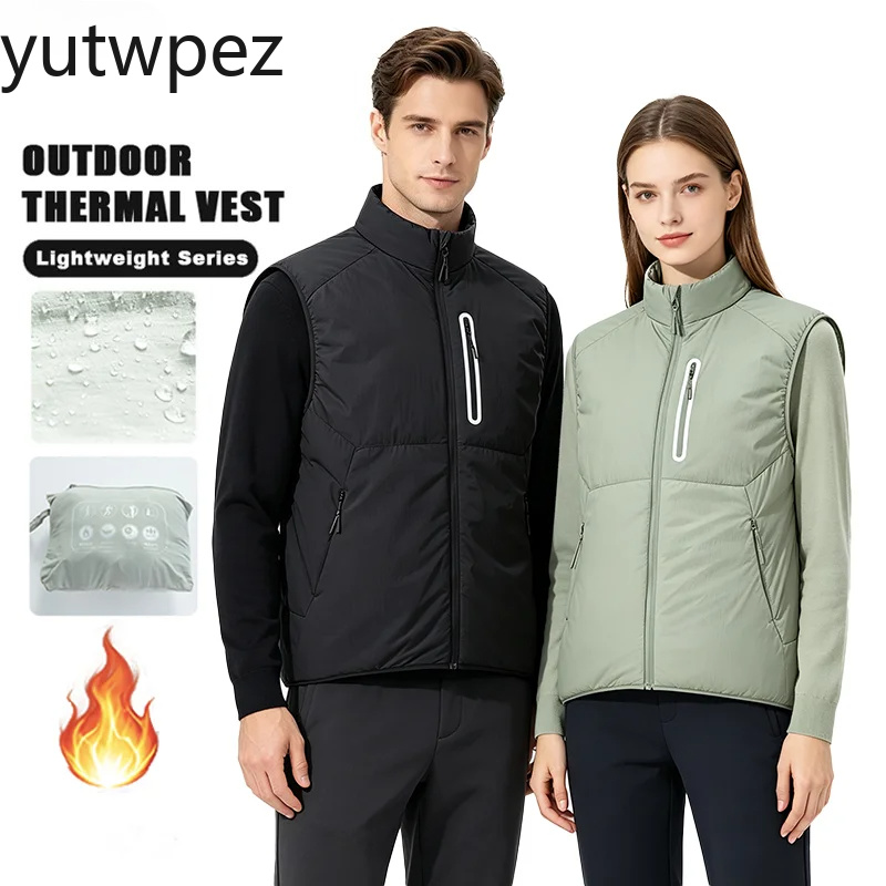 Outdoor Sport Brand Jacket - Unisex Warm Cotton Gilet Lightweight Water