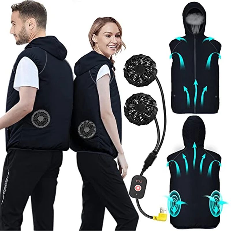 Summer Sport Fan Air Condition - Outdoor Sport Brand Jacket recension och pris