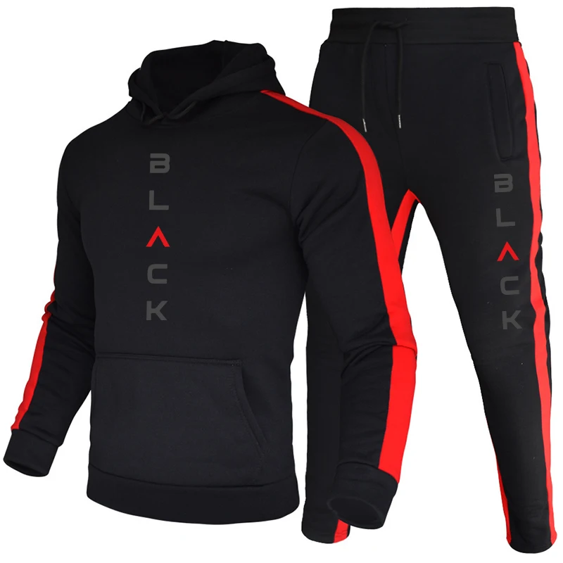 AutumnWinter 2 Pcs Set Men's T - Outdoor Sports Outfit recension och pris