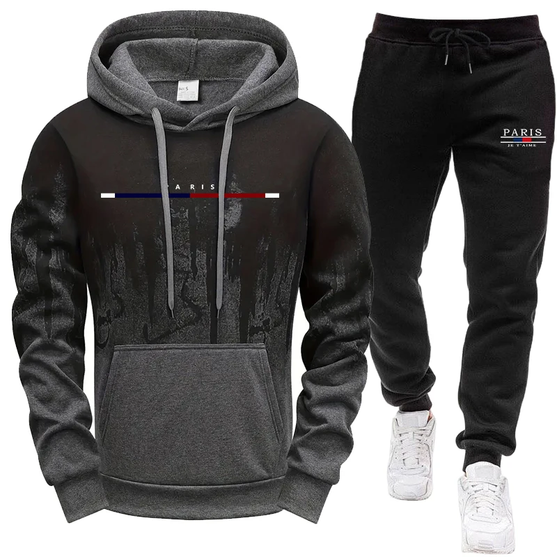 Men's Set/Hoodie/Pants Autumn  - Outdoor Sportswear recension och pris