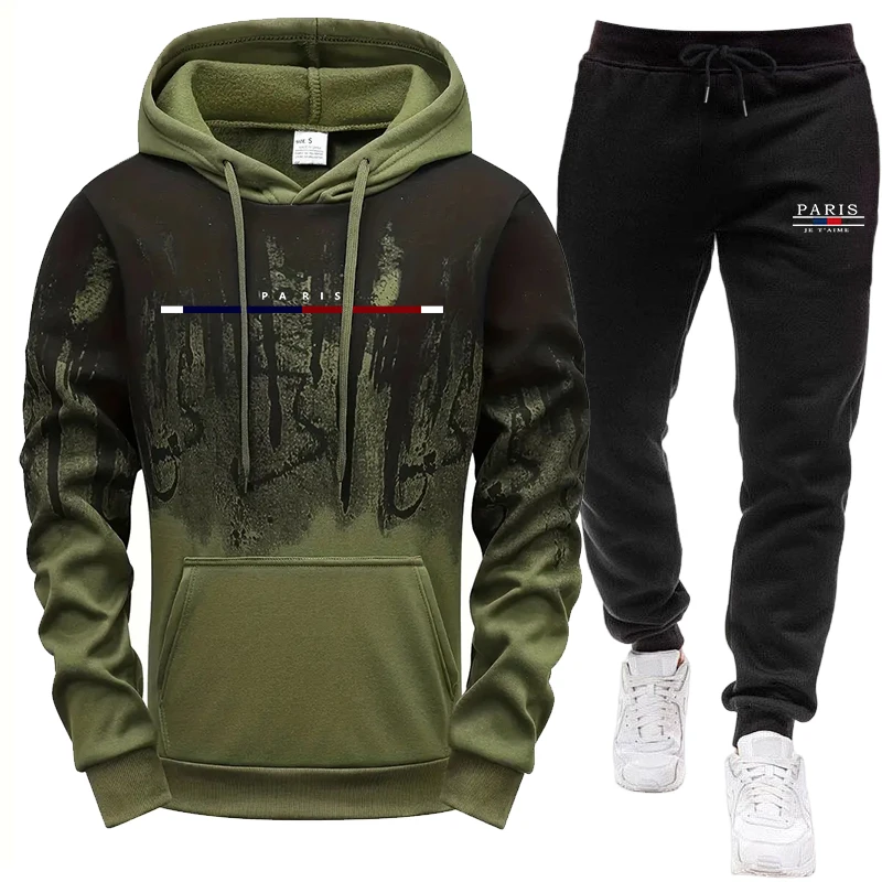 Men's Set/Hoodie/Pants Autumn  - Outdoor Sportswear recension och pris