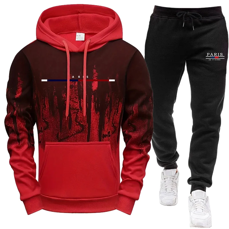 Men's Set/Hoodie/Pants Autumn  - Outdoor Sportswear recension och pris