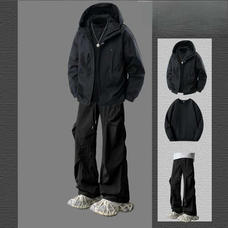 Men's Autumn Winter Fleece-Lin - Outdoor Sports Outfit recension och pris