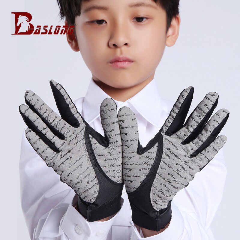Baslong Kids Equestrian Gloves - Horse Riding Glove recension och pris