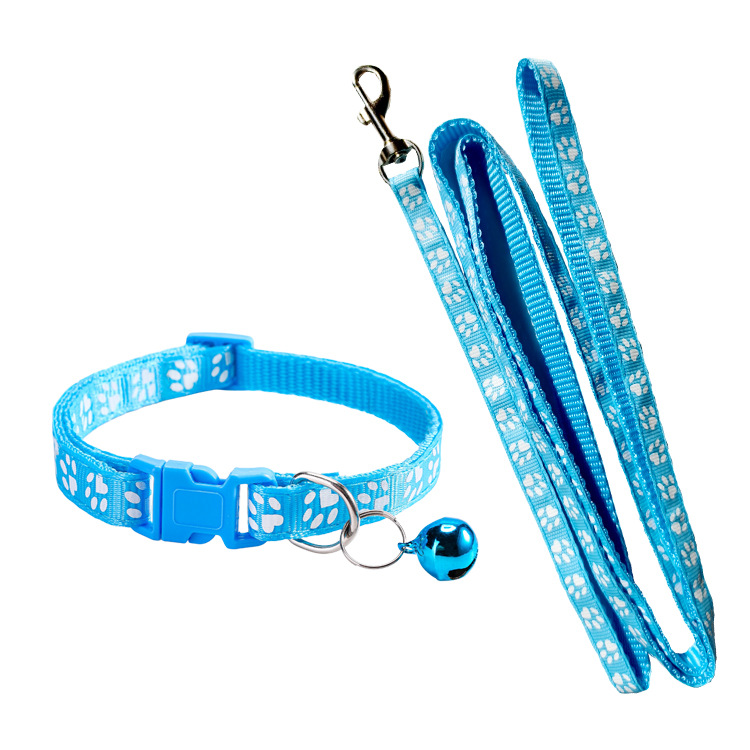 Dog Paw Print Pet Traction Rop - Headcollar Rope Set recension och pris