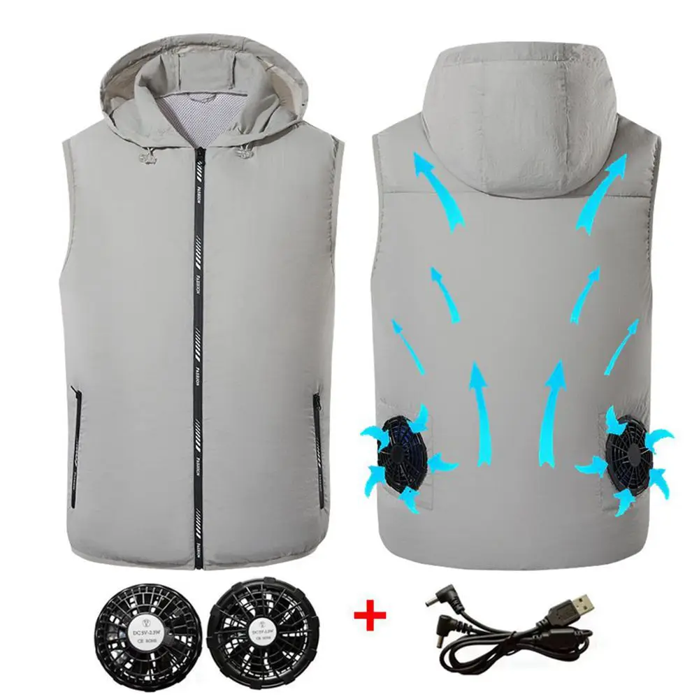 Summer Sport Fan Air Condition - Outdoor Sport Brand Jacket recension och pris