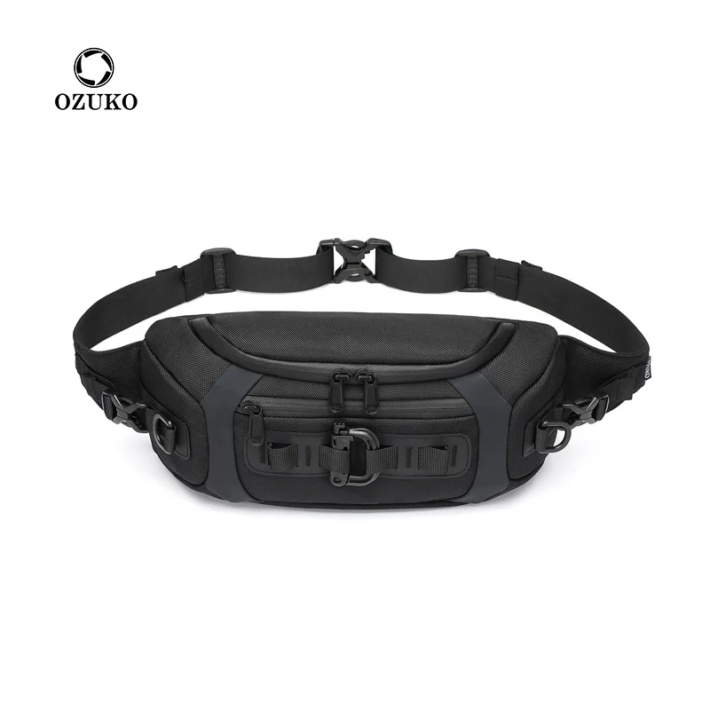OZUKO Waist Bags Tactical Fann - Outdoor Sport Brand recension och pris