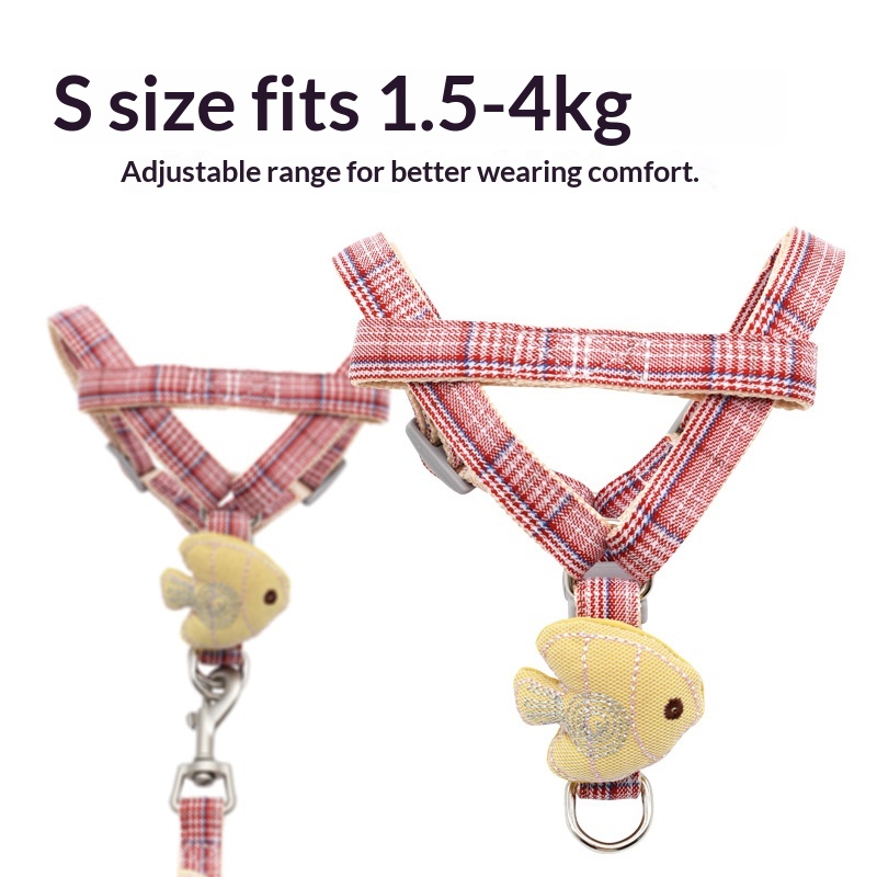 Small Dog Harness and Leash Se - Headcollar Rope Set recension och pris