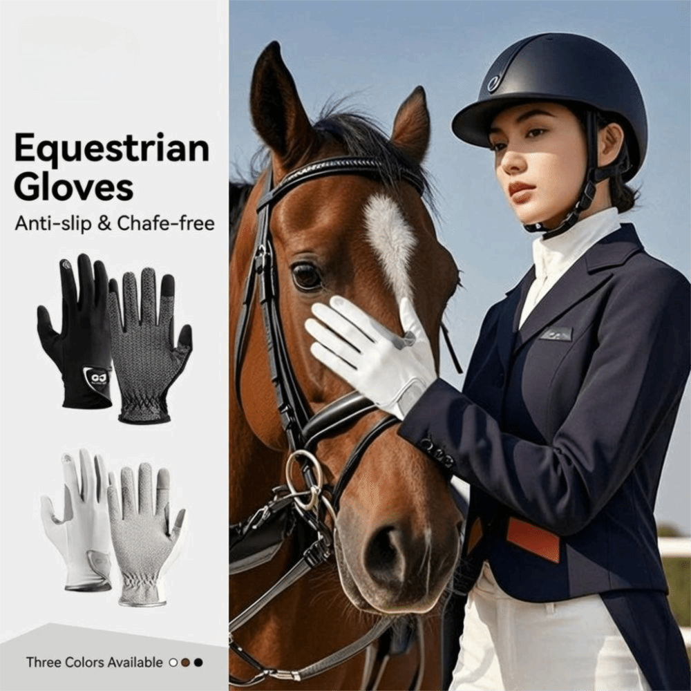 New Breathable Riding Gloves N - Horse Riding Glove recension och pris