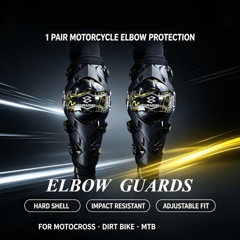 1 Pair Adult Outdoor Motorcycl - Mtb Elbow Pad recension och pris