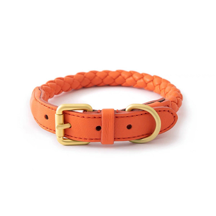 Adjustable Braided Leather Pet - Headcollar Rope Set recension och pris