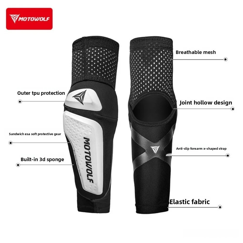 Motorcycle Elbow Pads MTB Elbo - Mtb Elbow Pad recension och pris
