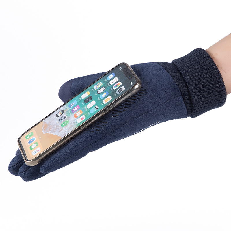 Men Winter Suede Leather Plush - Horse Riding Glove recension och pris