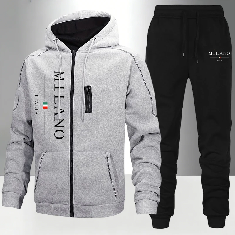 italy Fashion Men's Set/Coat/P - Outdoor Sports Outfit recension och pris