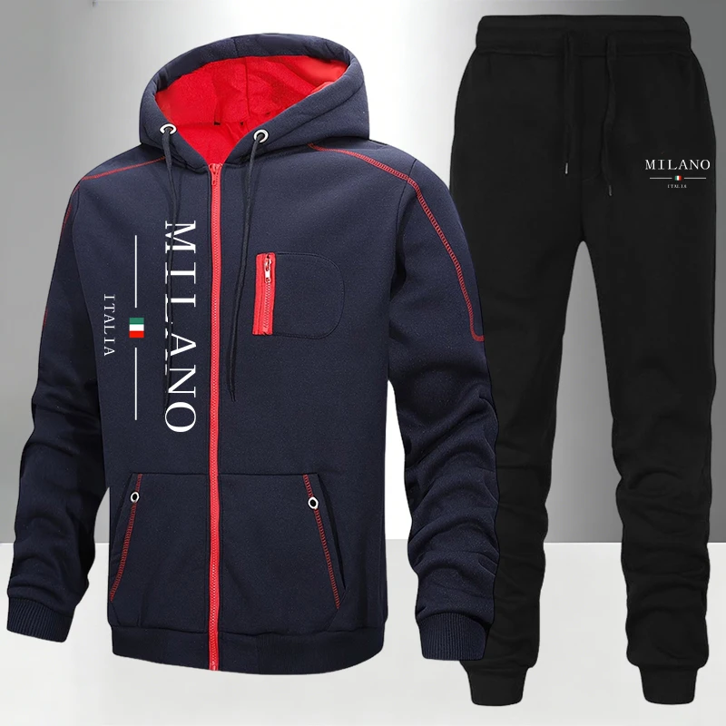 italy Fashion Men's Set/Coat/P - Outdoor Sports Outfit recension och pris