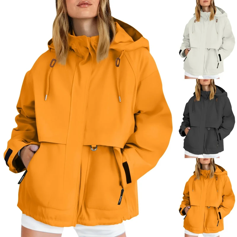 Waterproof Hiking Jacket Women - Outdoor Sport Windbreaker recension och pris