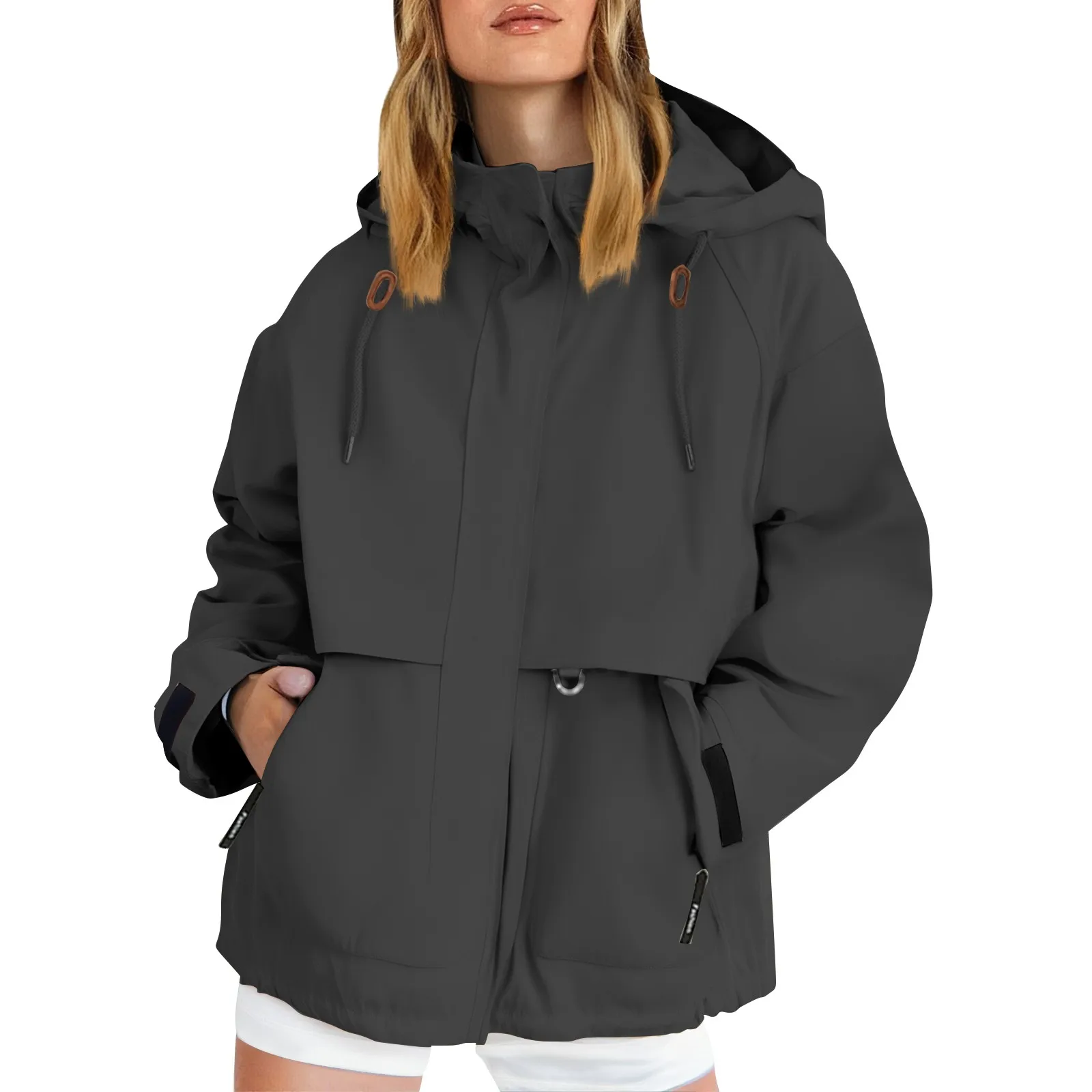 Waterproof Hiking Jacket Women - Outdoor Sport Windbreaker recension och pris